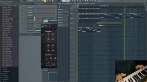 миди клавиатура на FL studio 20. Мой трек