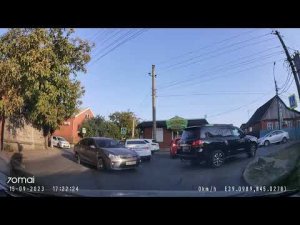 ДТП на перекрестке, Краснодар(ПМР) - 15.09.2023