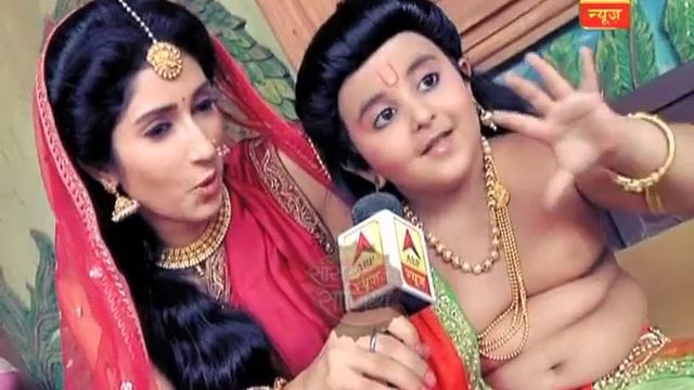 Paramavatar Shri Krishna: Child artist enjoys selfie, mobile games