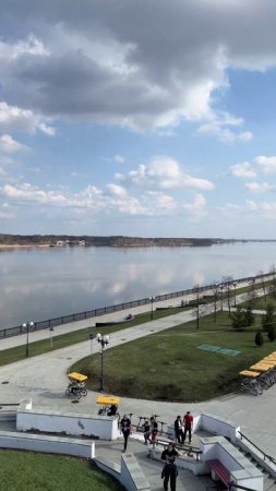 Стрелка. Ярославль. Волжская набережная.