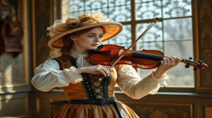 Violin and electric guitar metal music 19