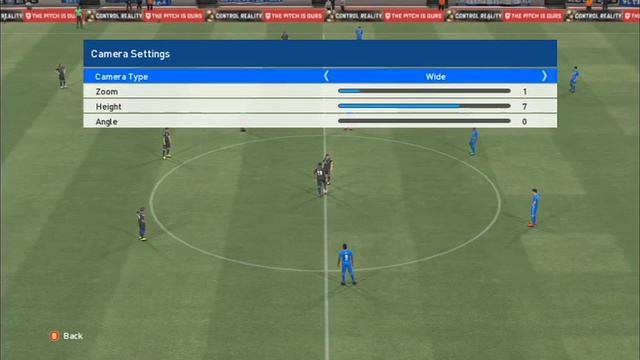 PES2017 custom camera