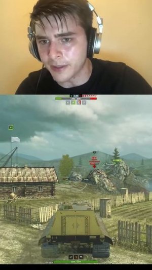 Когда попался против РАЗРАБОТЧИКА в Tanks Blitz #blitz #tanksblitz