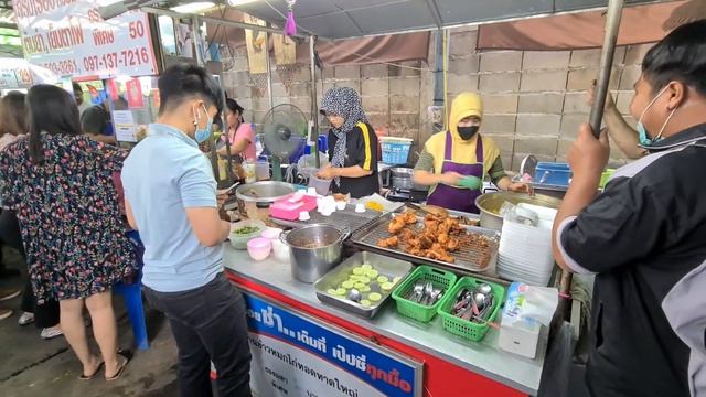 Bangkok Lunchtime - CBD Local Food Market - Whale Market Bangkok - Sukhumvit Soi 16 смотреть онлайн