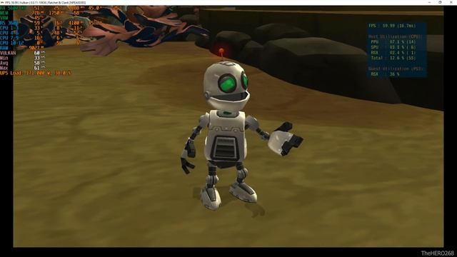 RPCS3 v0.0.11-10636(PS3 EMU) Ratchet & Clank On RYZEN 5 3600 5600 XT смотреть онлайн