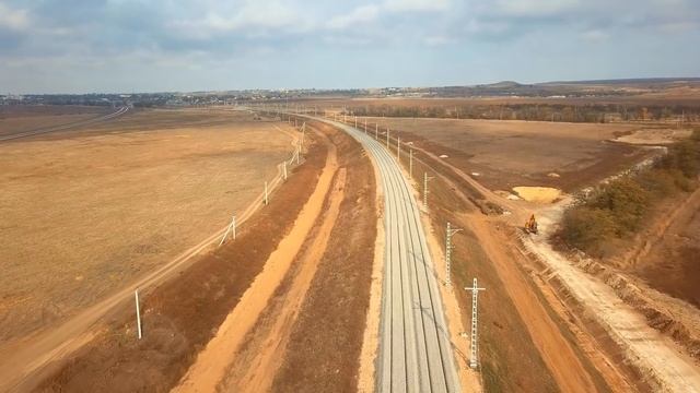 Железнодорожные подходы посёлок Октябрьское 05 10 2019 смотреть онлайн