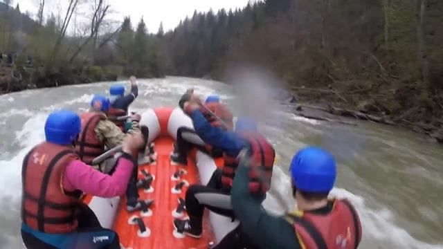 Рафтинг на Черном Черемоше, сезон 2015 смотреть онлайн