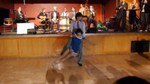 ULHS 2012 - Lindy Hop Showdown Semi-Finals - Emelie & Rebecka VS Chance & Lisa