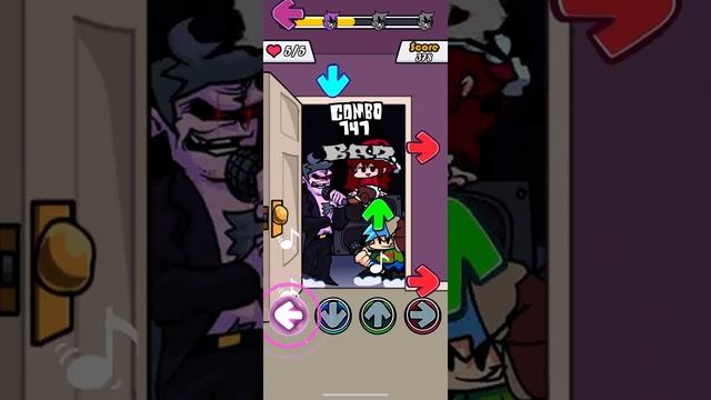 Me playing FNF deck( holiday mod ) смотреть онлайн