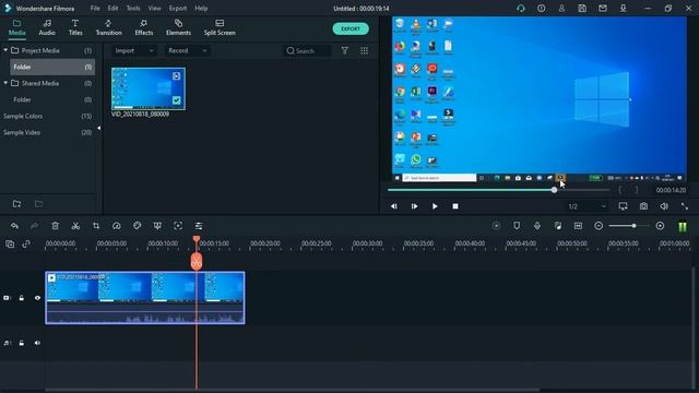 aplikasi screen recorder menggunakan filmora X + tutorial