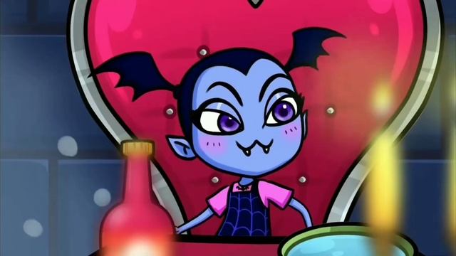 😱Дисней Вампирина нападает на овощей 🧛🏻♀️🥑 смотреть онлайн