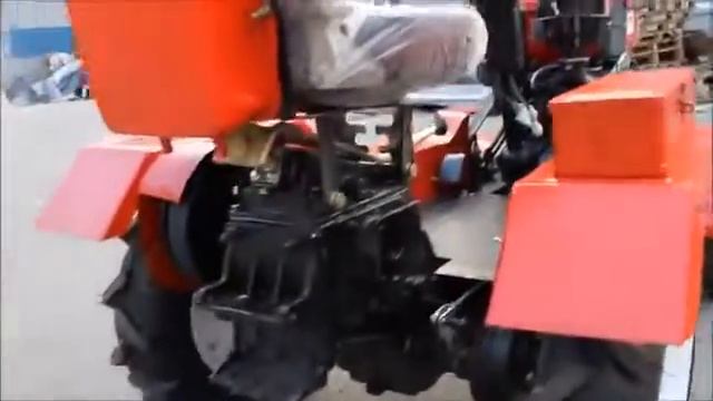 Краткий обзор мини трактора CATMANN T 120 НАШ САЙТ - F9.BY