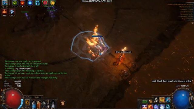 POE 3.22 Ice Spear Totem 2b DPS Uber Elderitch смотреть онлайн