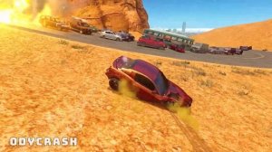GTA 4 Cliff Drops Crashes with Real Cars mods #61 | Odycrash