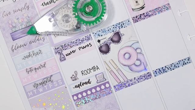 Plan with Me: Station Stickers "Cherry Blossom" | ChristinaPlans14