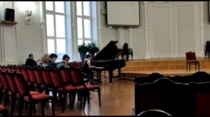 И.С. Бах 3-голосная  инвенция ля-минор исполняет  Воробьева Вероника класс препод-ля  Старова А.В.