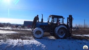 У погрузчика JCB сняли КПП, а у сеялки Horsch лопнула рама. Делаем палец на культиватор в шесть рук!