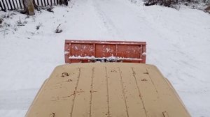 Отвал на Уаз 469, 2 декабря 2023г