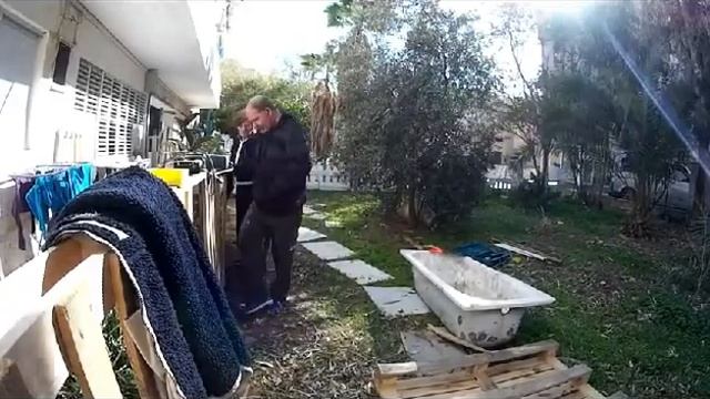 БАЛКОН из ПОДДОНОВ ,часть - первая  монтаж.