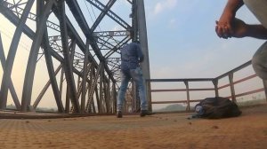 ENGINE SHAKES THE BRIDGE!!!! (WDG 3A)(camera under train part 5) Go pro edition