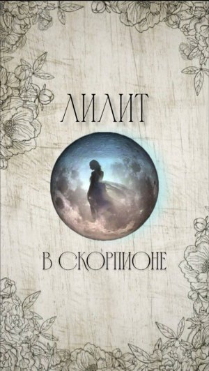 🖤 Лилит в Скорпионе. Эфир, от которого затрясёт.