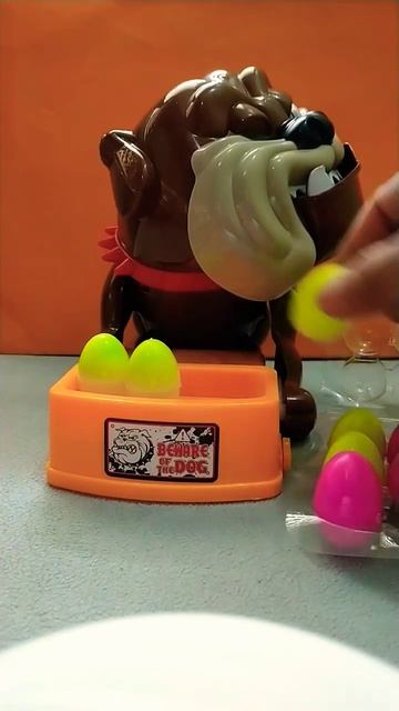 yellow dino eggs with snoring dog no.689#shorts #satisfying смотреть онлайн