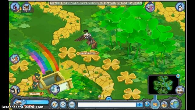 Animal Jam- Lucky Clover strategy!! смотреть онлайн
