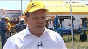 Почвообрабатывающая техника АЛМАЗ на "Дне сибирского поля — 2014"