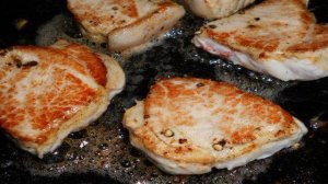 Свиные медальоны в цитрусовой карамели