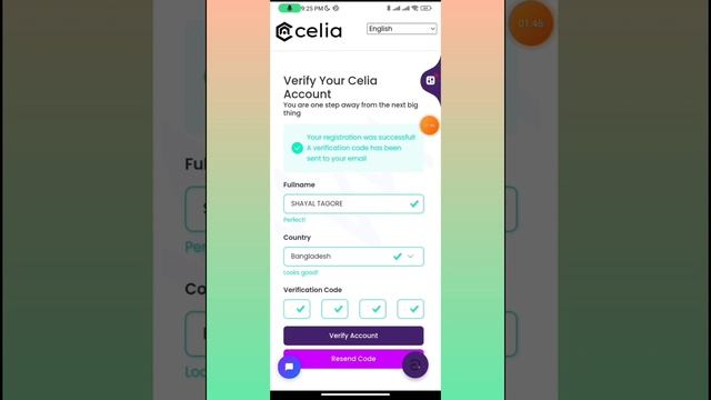 Celia Free miningS.L Creation 203 Big Project Listing price 0.17 Supply only 200 Million toke