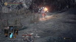 Dark Souls III Душа пепла, лёгкий босс за мага