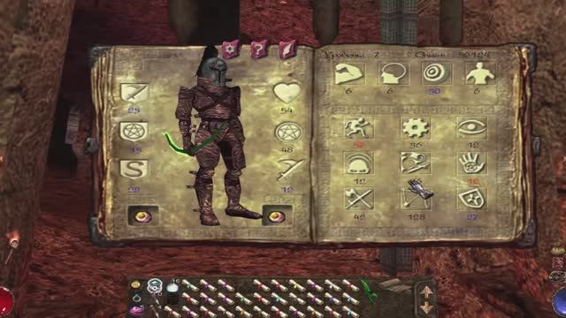 Arx Fatalis полное прохождение игры - часть 17. Ломаем метеорит. Лучник против Илсидов, дальний бой
