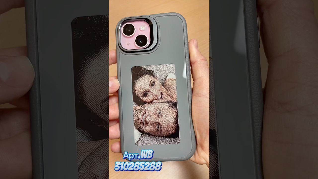 Тот самый чехол с экраном для Iphone!Арт.WB: 310285288#вайлдберриз #распаковка