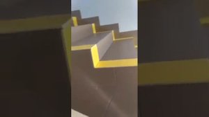 Ступеньки из самой простой плитки.