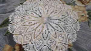 МИНИ - СКАТЕРТЬ НА КРУГЛЫЙ СТОЛ. ЧАСТЬ 6