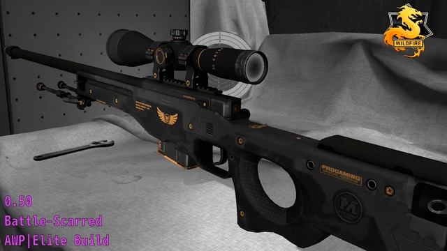 AWP Элитное снаряжение | Износ Скина | #CSGO смотреть онлайн
