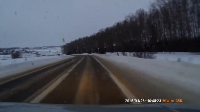 Р-74. Юрьев-Польский - Владимир. 26.01.15 смотреть онлайн