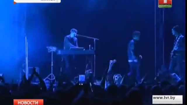 A-ha феерично выступили в Минске! смотреть онлайн