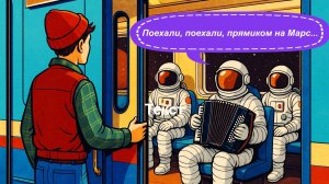 🎶 Электричка на Марс Synthwave Electro-Folk Shanson | Retro Pop | Космический шансон