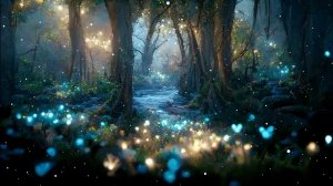 Футаж Сказочный Лес Fairytale Forest Background