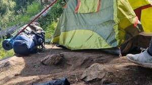 УСТАНОВКА И ОБЗОР КЕМПИНГОВОЙ ПАЛАТКИ MIR-CAMPING 1011-3