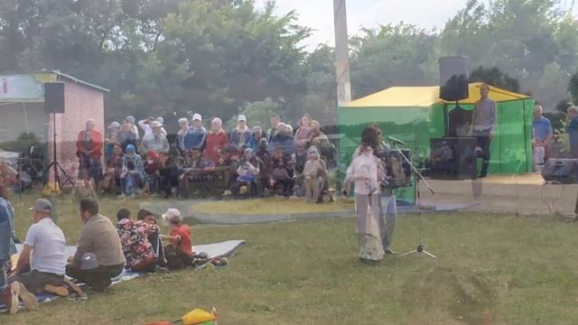 Туган авылым.Зур Кукмарада Сабантуй.Бабушки зажигают.Закир Шаһбан.Большой Кукмор . 12.06.2021.
