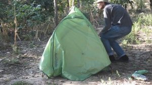 Установка палатки naturehike (натурхайк) Cloud UP 1 Ultralight с алиэкспресс