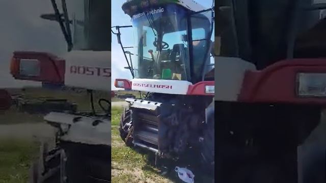 Отгрузка кормоуборочный комбайн Дон-680М экспресс-обзор от Николая Нарватова