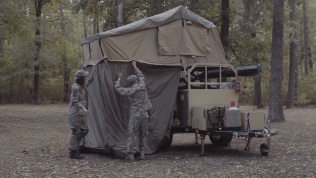 Автоприцеп для внедорожных путешествий "Columbus Balkhash".
