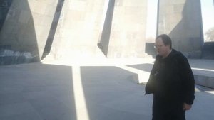 Посещение мемориала геноцида армян в Османской империи, Ереван