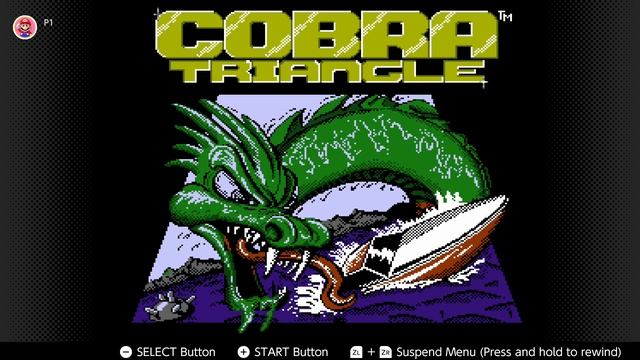 Nintendo Switch Online ファミリーコンピュータ　ファミコン　2024.07.04追加　海外版　COBRA TRIANGLE™︎