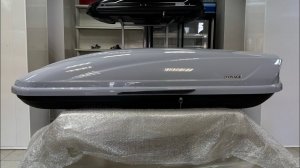 Усиленный автобокс Voyage Strong 520л 205х84х45 цвет Серый глянец металлик Nardo Grey