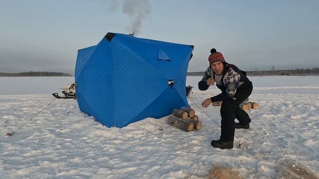 НОЧЬ В ПАЛАТКЕ НА РЕКЕ В МОРОЗ -35 ЭТО ЖЕСТЬ!!! ЧАЙ С МОРОШКОВЫМ ВАРЕНЬЕМ СПАСАЕТ!!! смотреть онлайн