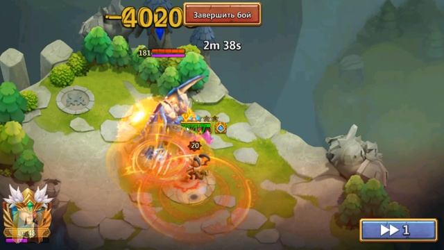 ПРОКАЧАЛ СВОЮ БУРЕКРЫЛУЮ, СБОРКА, ТЕСТ И ПРИМЕНЕНИЕ ГЕРОЯ, Битва Замков, Castle Clash смотреть онлайн